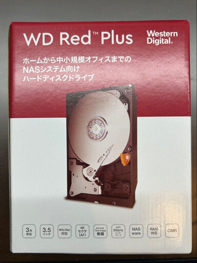 【斎様】WD Red Plus 6TB HDD WD60EFPX