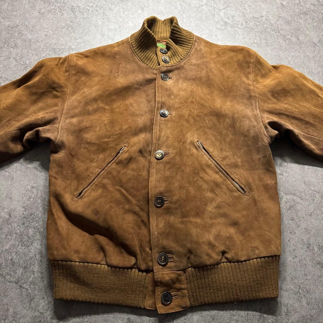 ジャケット・アウター 70s Valstar type A-1 leather flight jkt