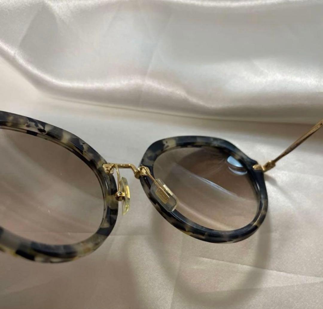 miumiu ラウンドサングラス