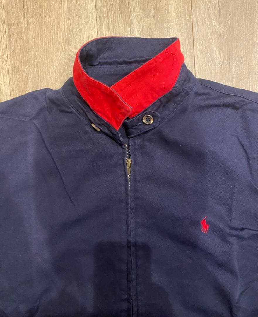 Ralph Lauren 80s ネイビー スイングトップ 三角タグ