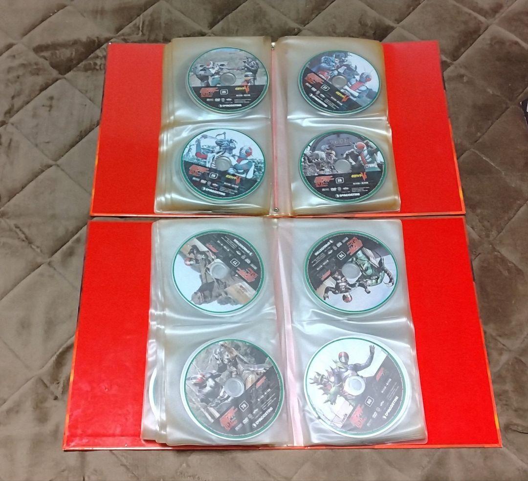 仮面ライダーDVDコレクション昭和編 全98巻110枚　冊子なし