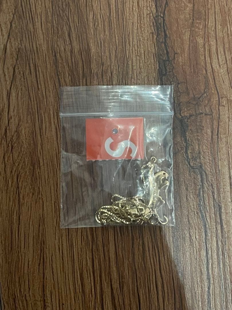 早い者勝 Supreme 14K パンサー ゴールドネックレス 半タグ おまけ付