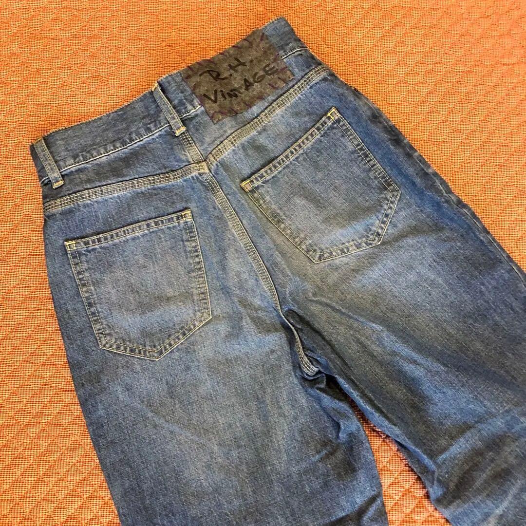 希少 R.H. VINTAGE ストレートデニム 綿100% ロンハーマン 美品