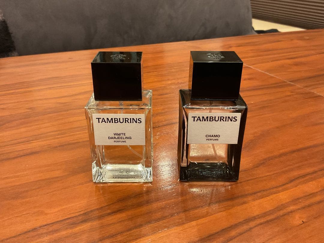 【即決価格】★TAMBURINS ★カモ&ホワイトダージリン香水セット