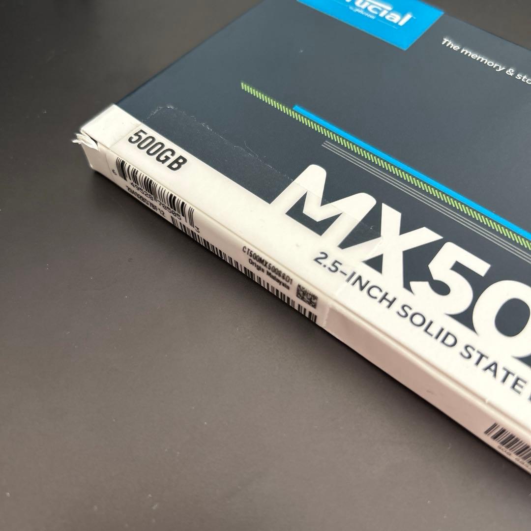 内蔵型SSD crucial SSD MX500 500GB