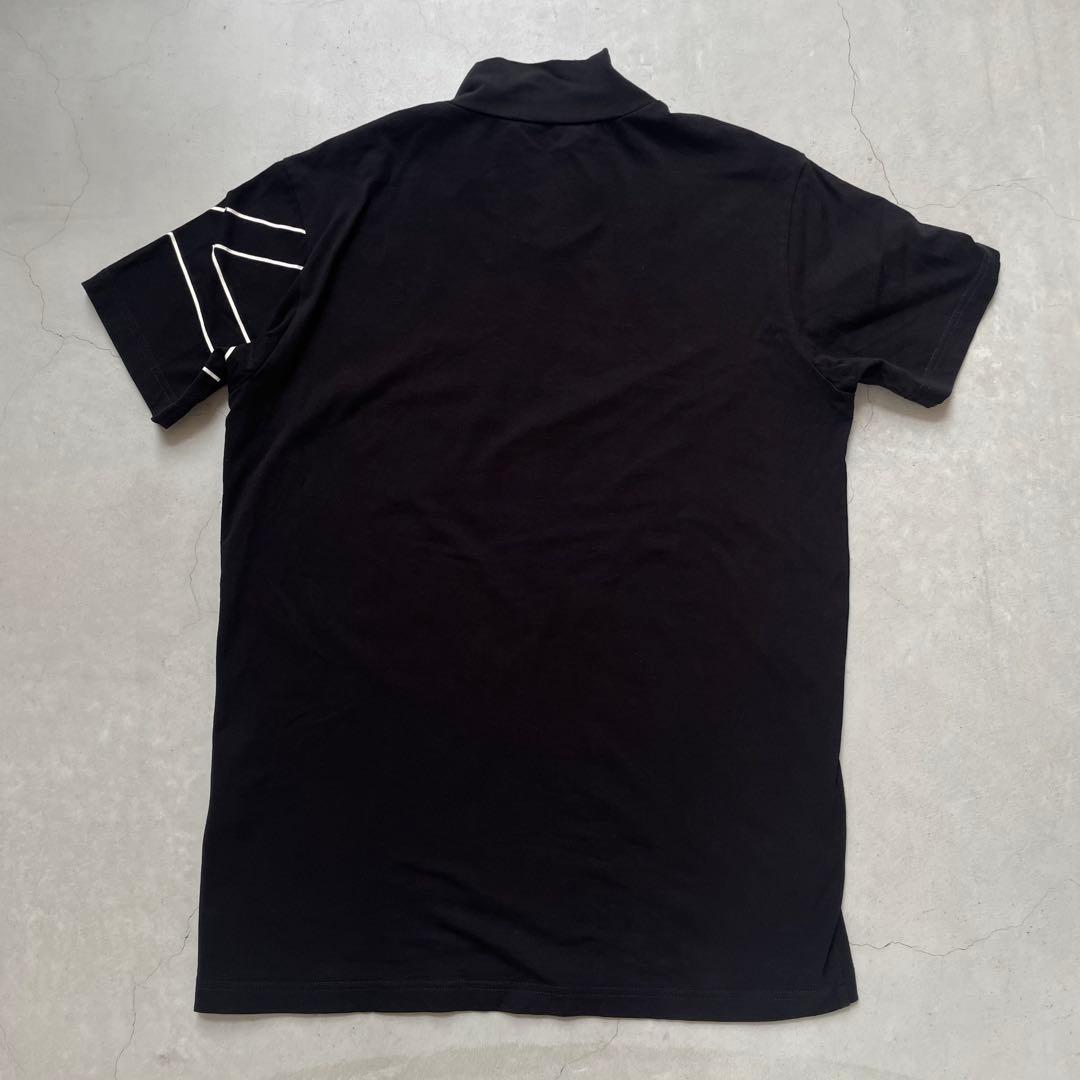 St ANDREWS セントアンドリュース モックネック半袖Tシャツ ロゴ L