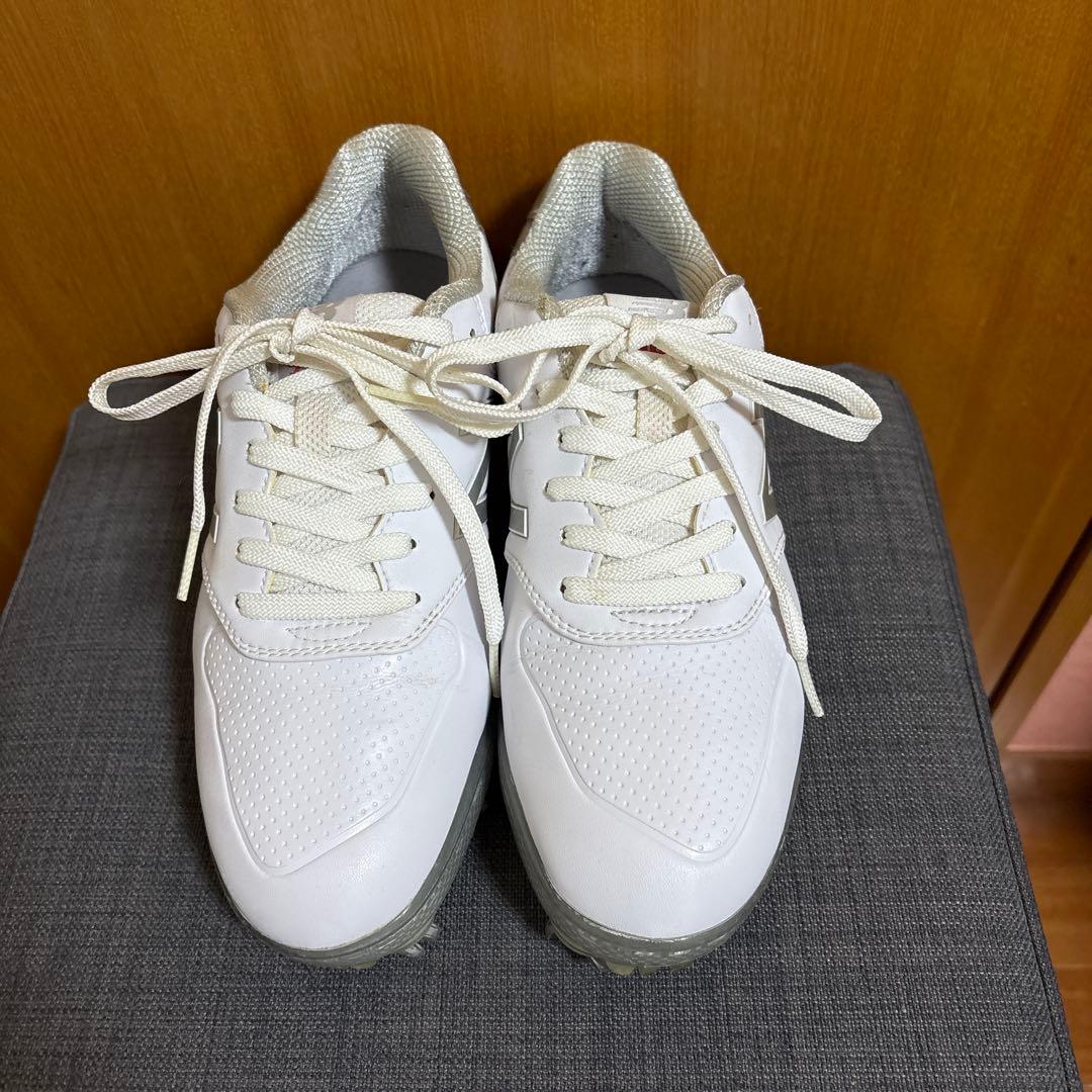 New Balance ゴルフシューズ 女性用 ホワイト/シルバー