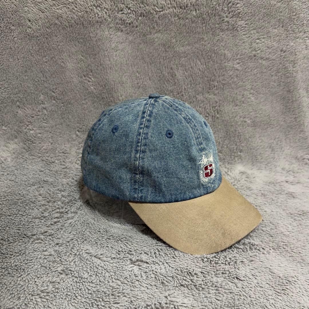 【archive】Stussy Denim × Suede 6panel Cap