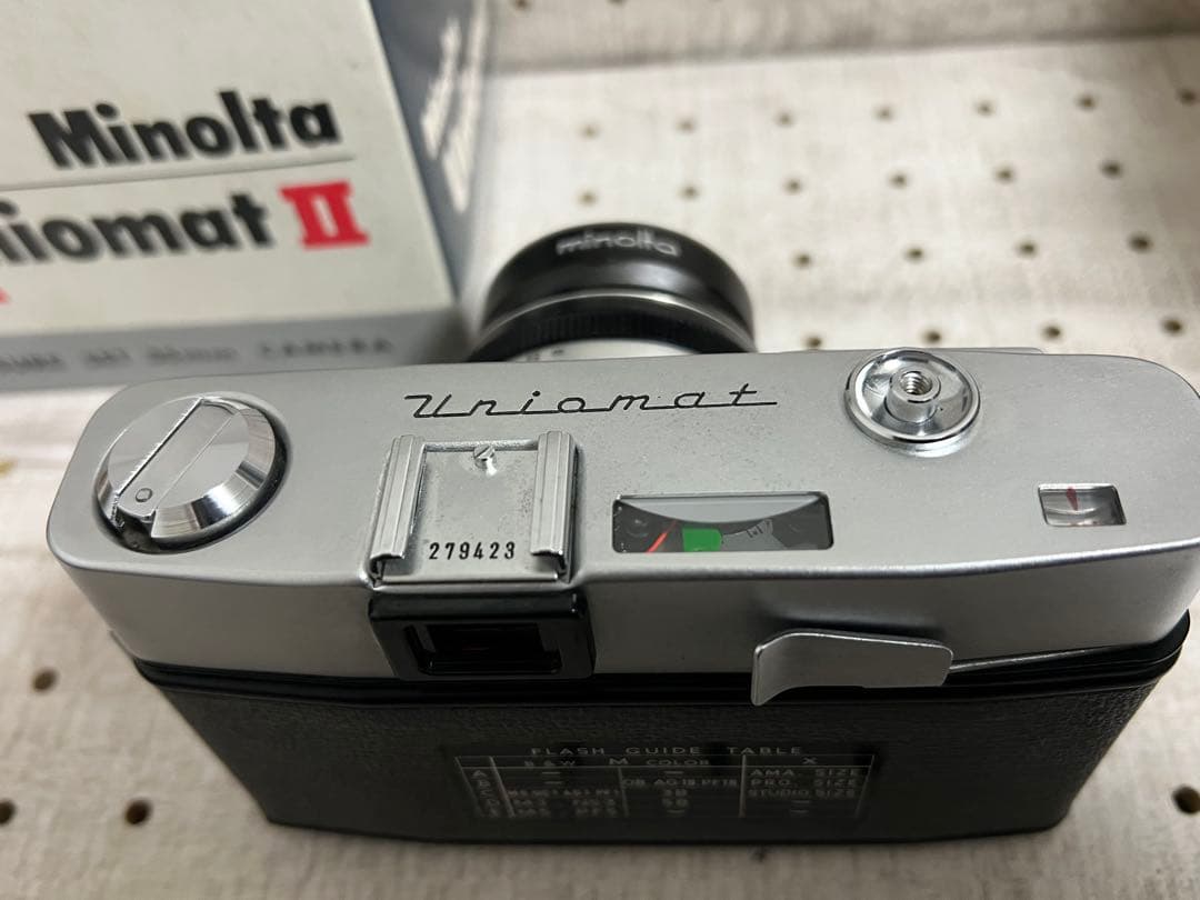 ミノルタ Muniomat II カメラ
