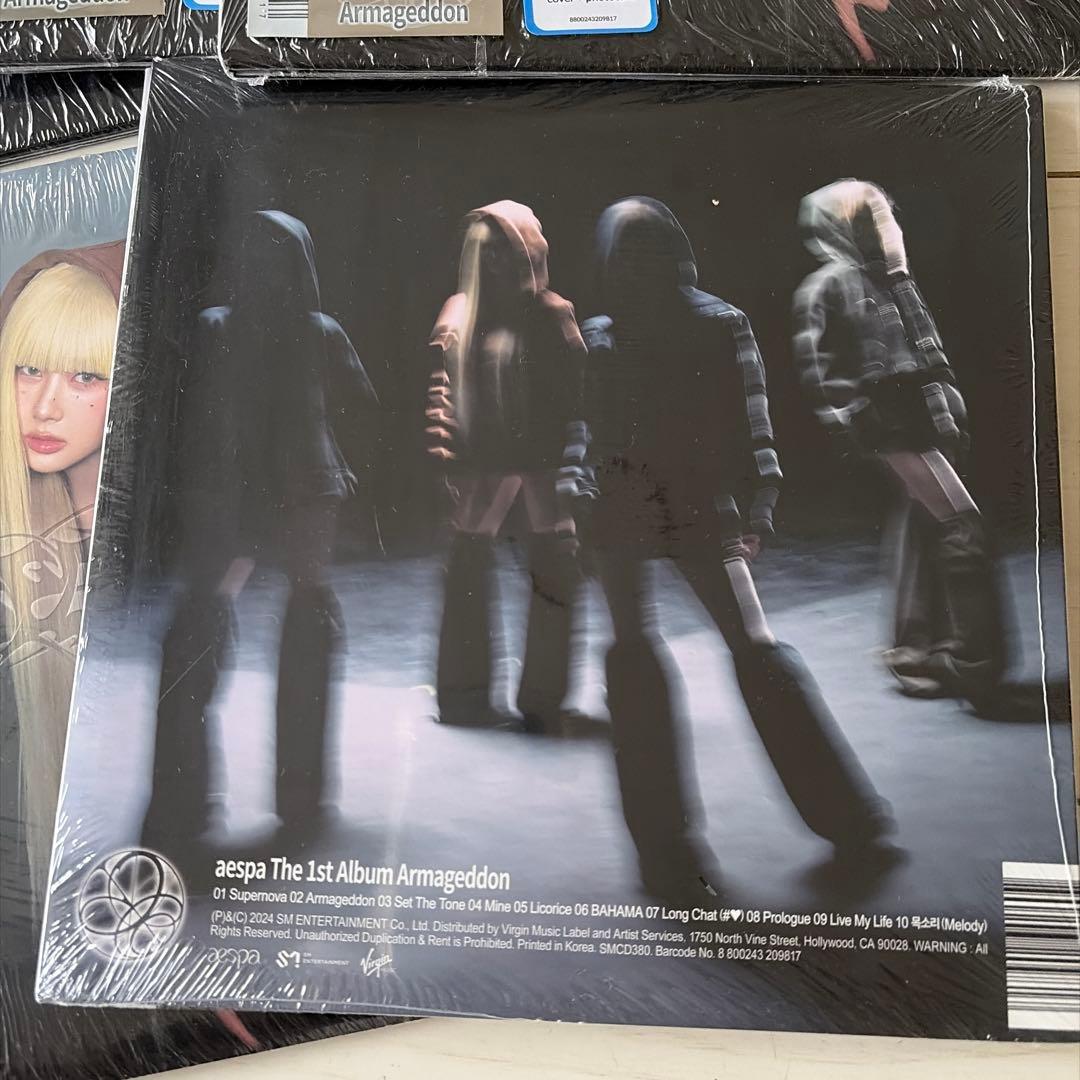 aespa エスパ CD Album Armageddon Walmart限定