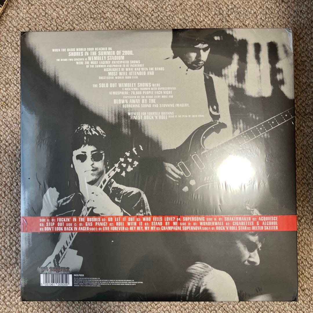 Oasis Familiar to Millions 3LP 角潰れあり 未開封