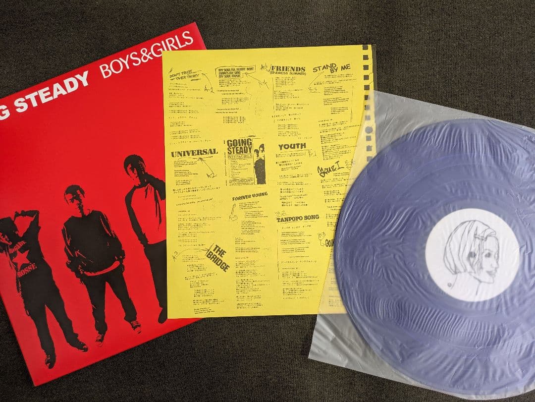 GOING STEADY 「BOYS&GIRLS」レコード