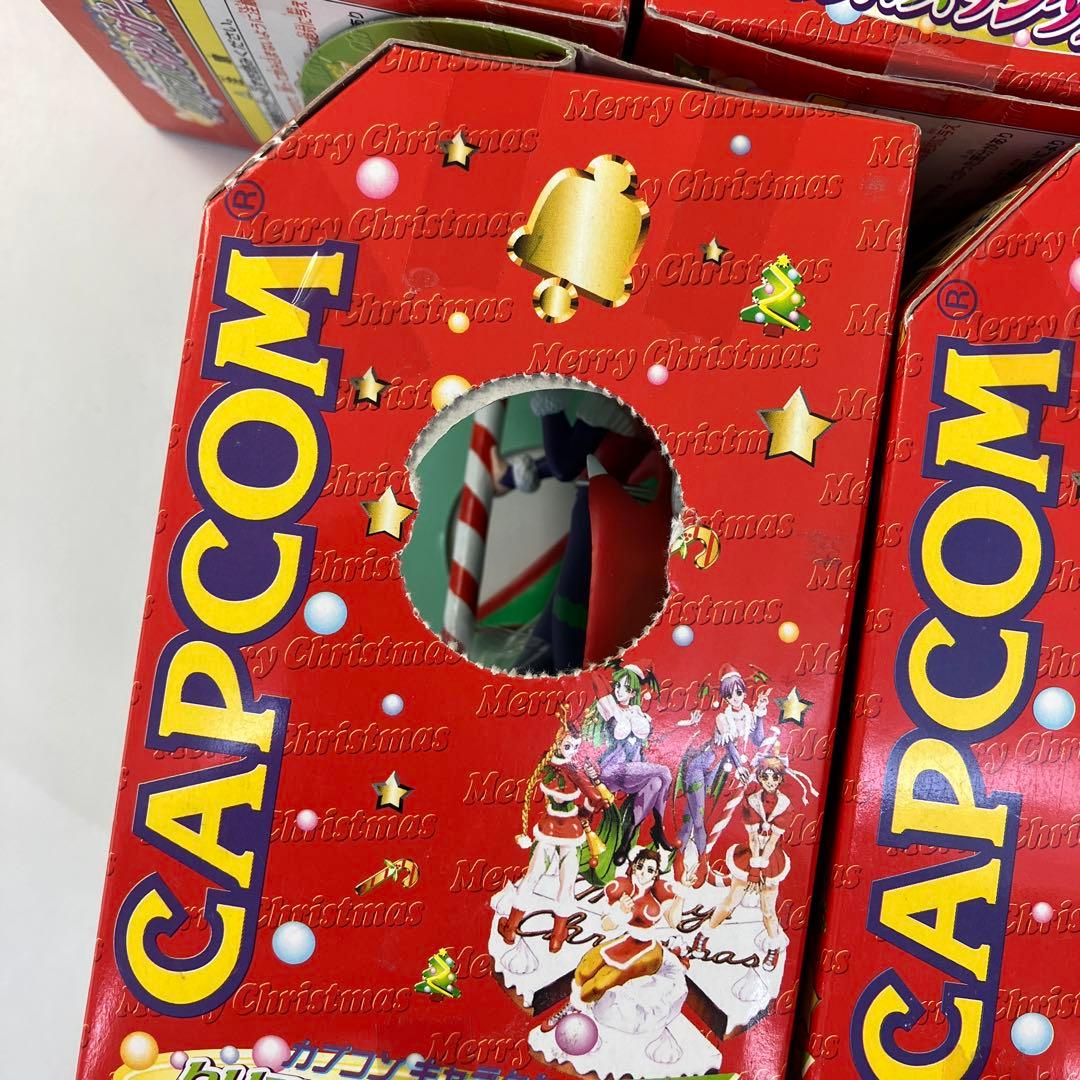 カプコンキャラクター　クリスマス　サンタガール　フィギュア　5種