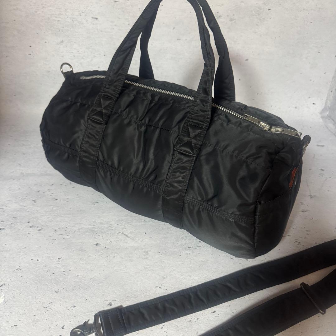 【廃盤】PORTER 吉田カバン ドラムバッグ タンカー ダッフルバッグ 黒