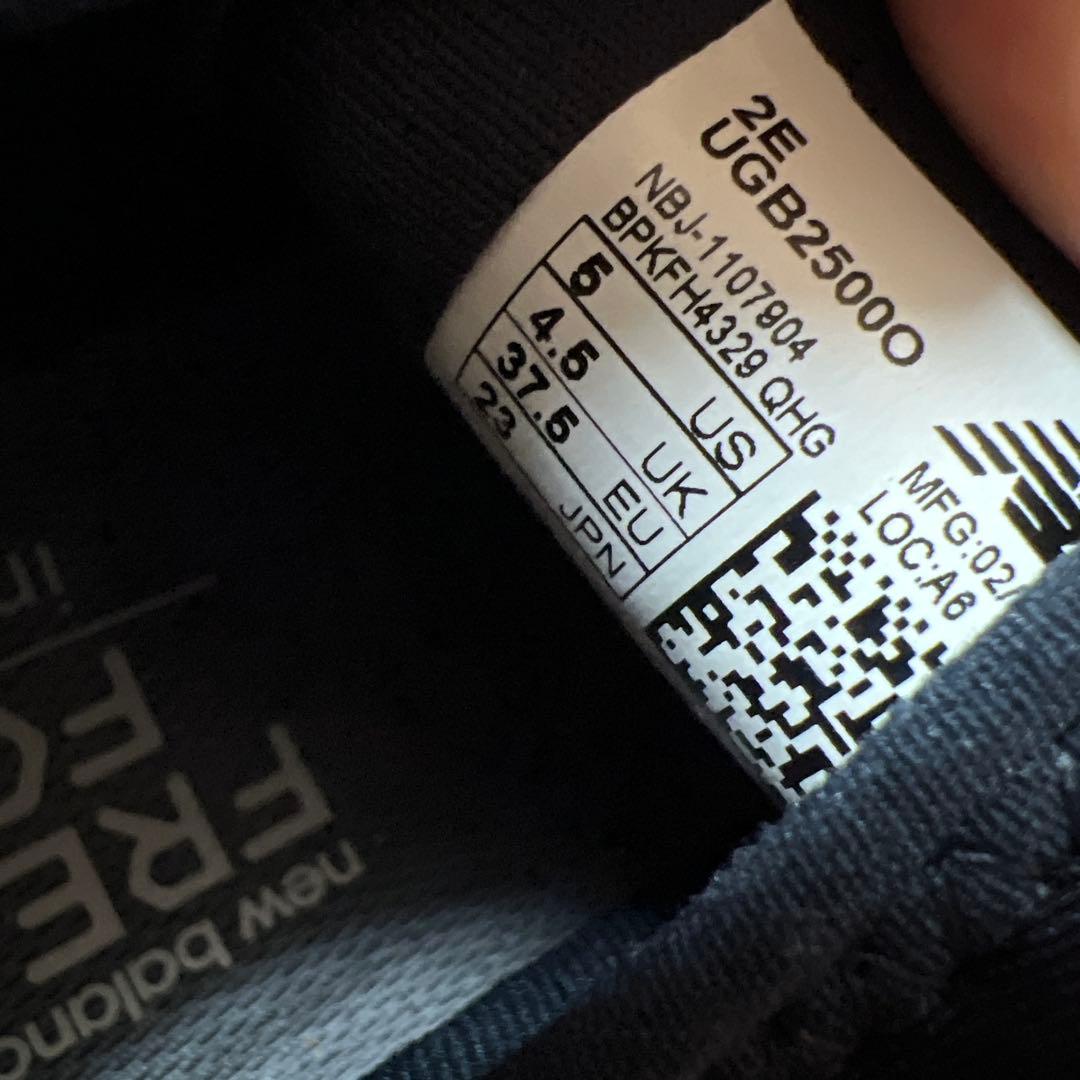 【美品】New Balance/ニューバランス UGB2500O 23cm