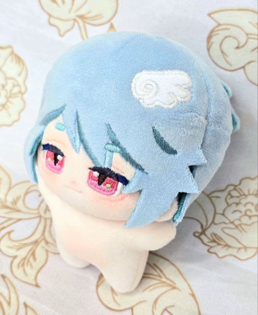 自作 無属性 ぬいぐるみ ハーフアップくん 10cm