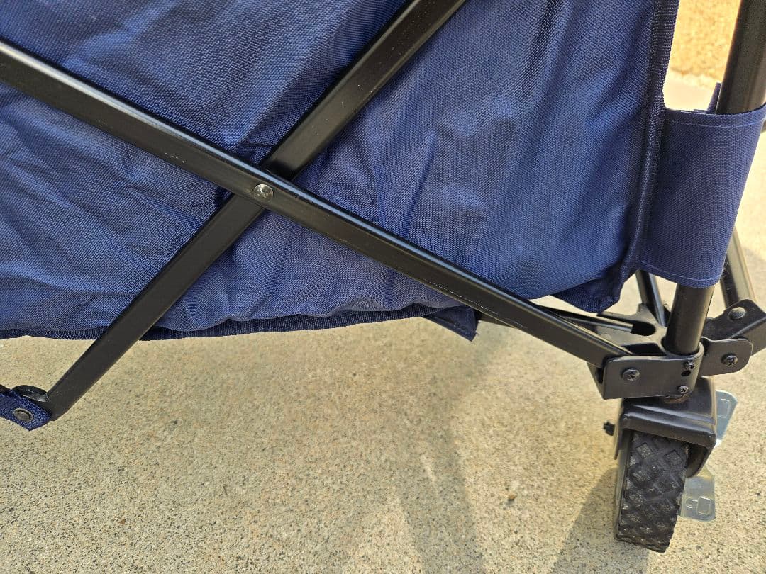 Coleman 折りたたみキャリーカート ネイビー
