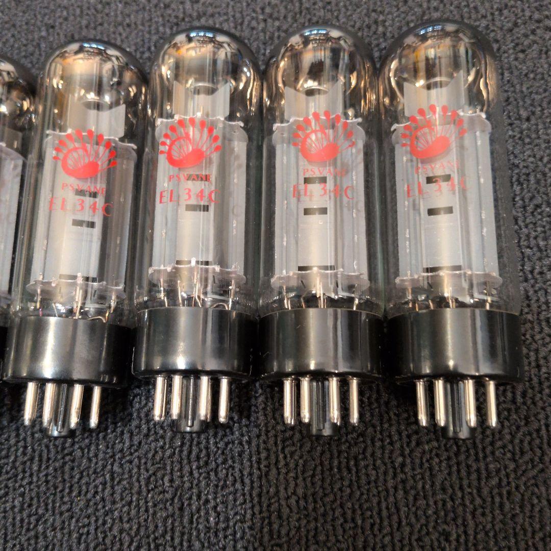 PSVANE EL34C ジャンク真空管 7本セット