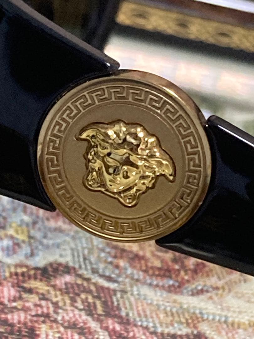 小物 versace MEDUSA RUNWAY SQUARED SUNGL