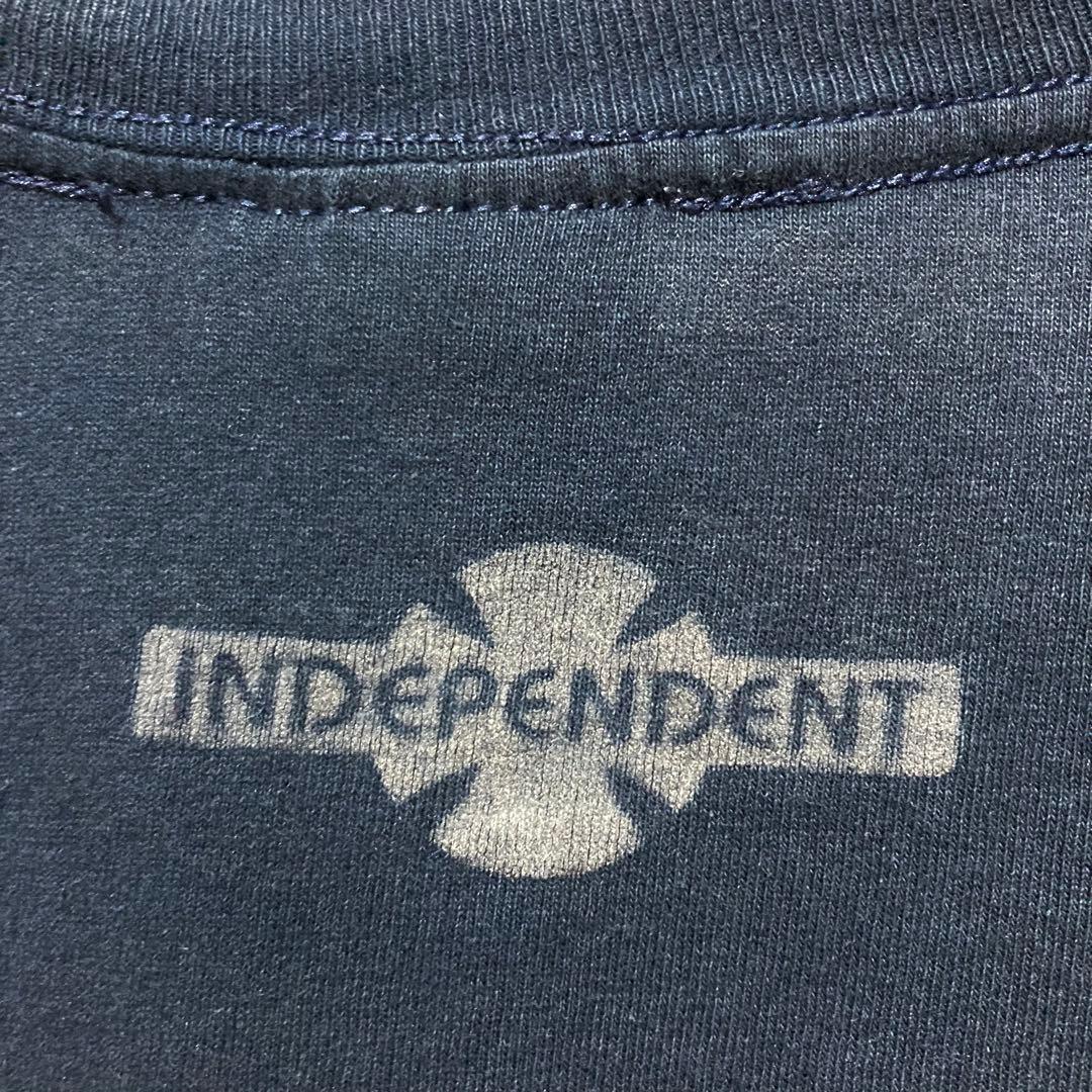 INDEPENDENT Tシャツ インディペンデント NHS XL ネイビー
