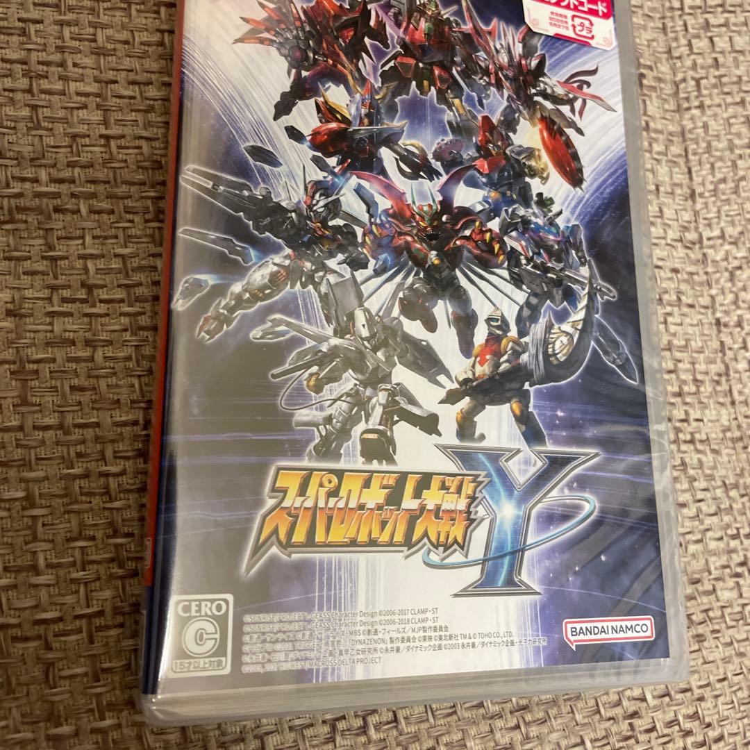 Switch スーパーロボット大戦Y新品シュリンク未開封