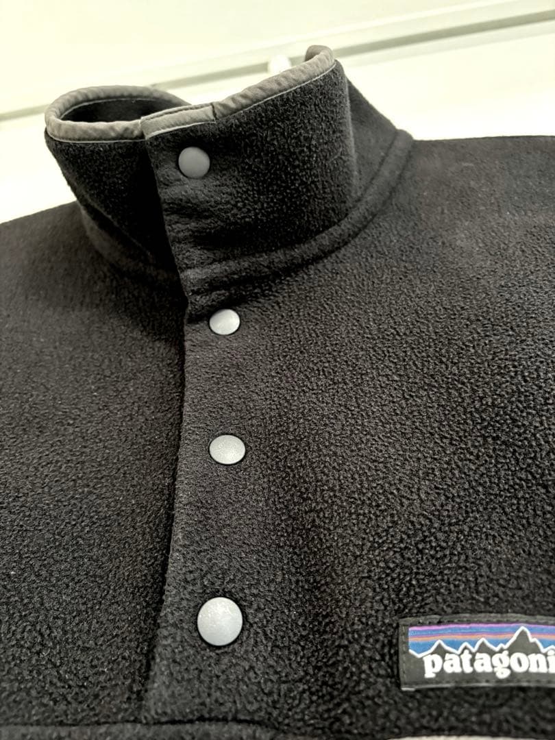 patagonia シンチラ　スナップT 黒・グレー　Sサイズ