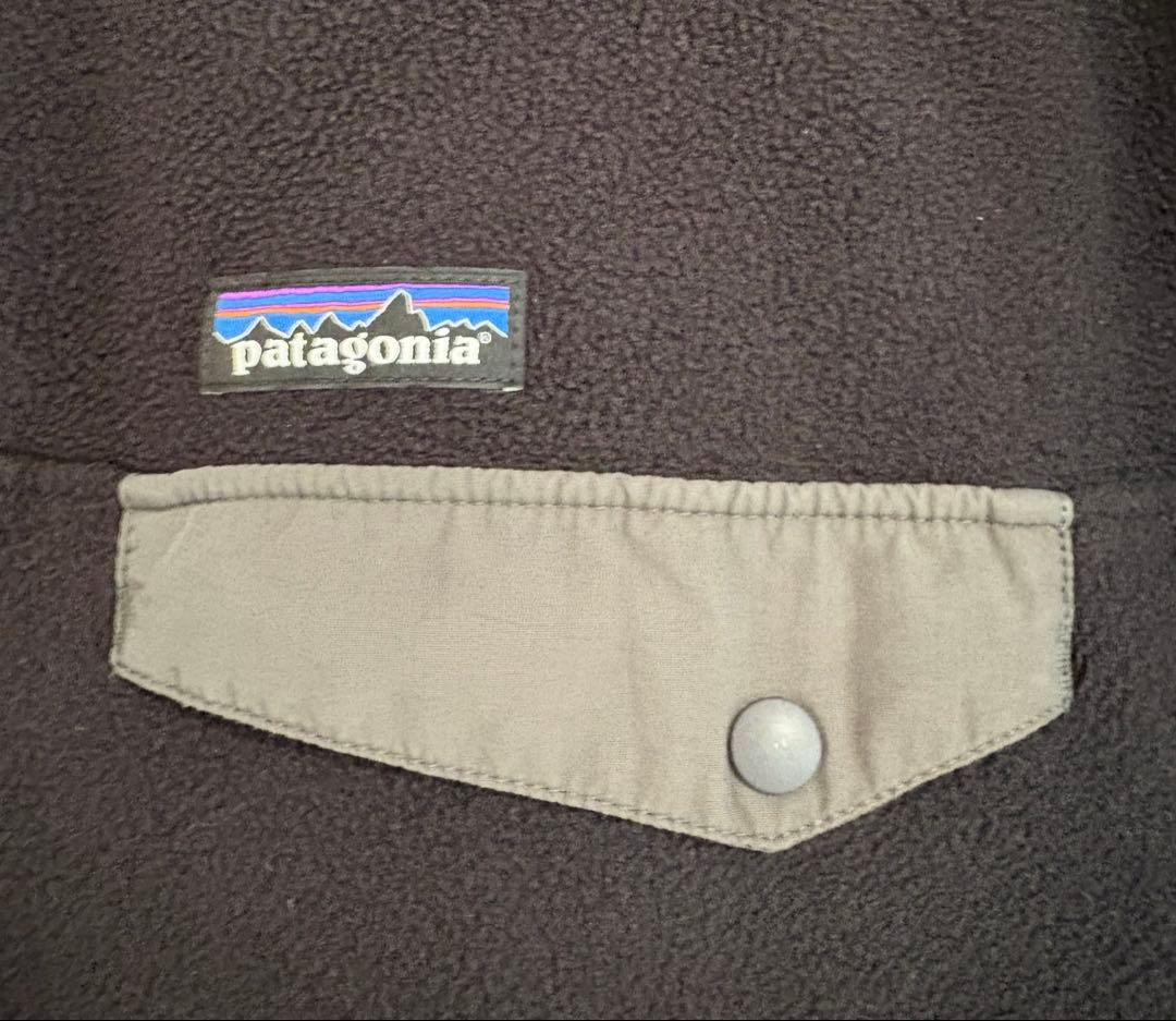 patagonia シンチラ　スナップT 黒・グレー　Sサイズ