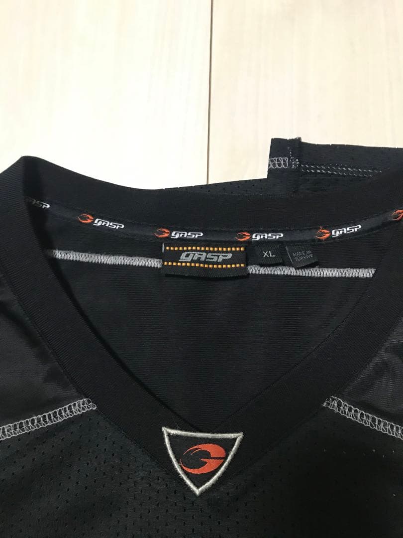 GASP INC メッシュ Tシャツ 89 ブラック