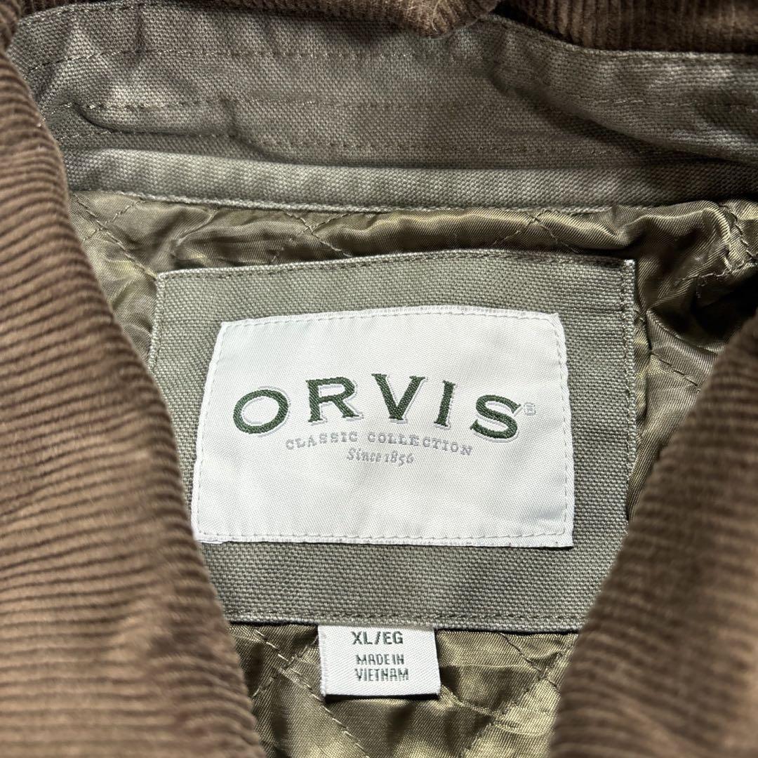 オービス　オリーブ　カバーオール　XLサイズ ORVIS ヴィンテージ