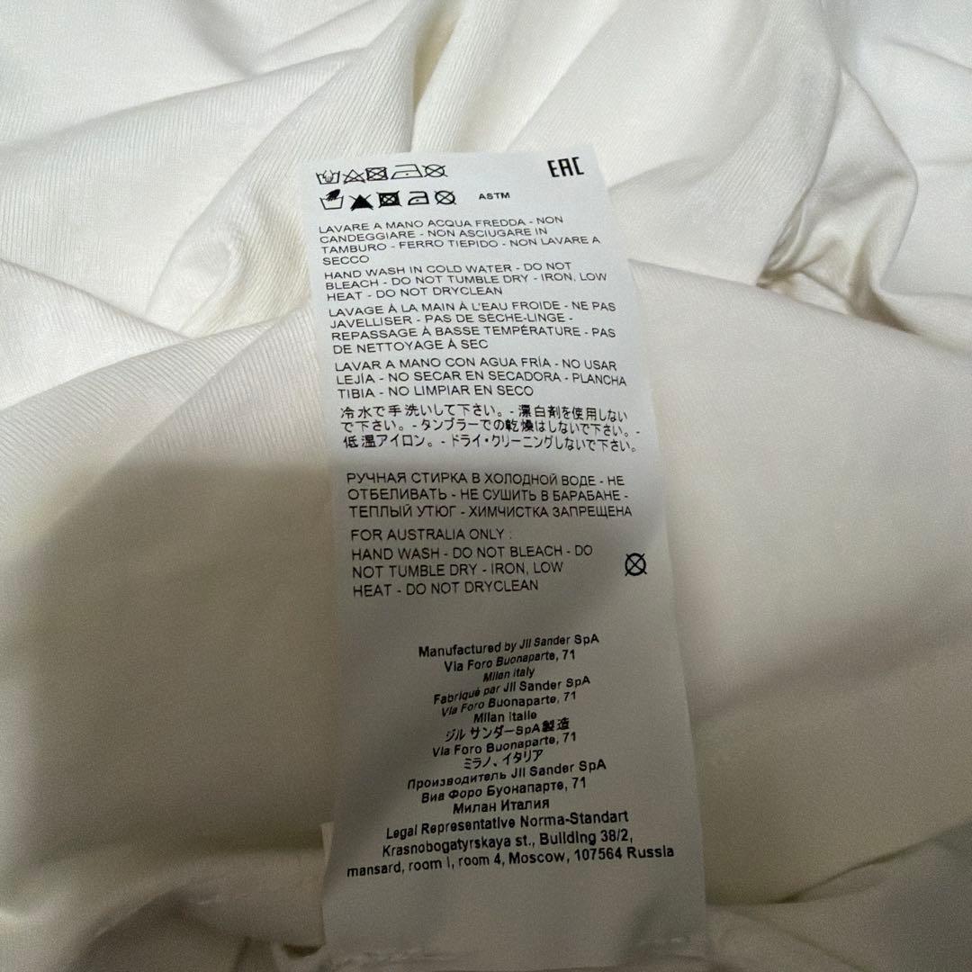 JIL SANDER+ オーガニックコットン Tシャツ