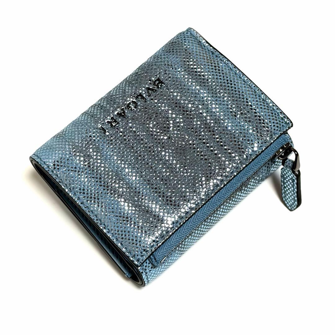 BVLGARI 三つ折り財布 セルペンティフォーエバー レザー 美品 未使用