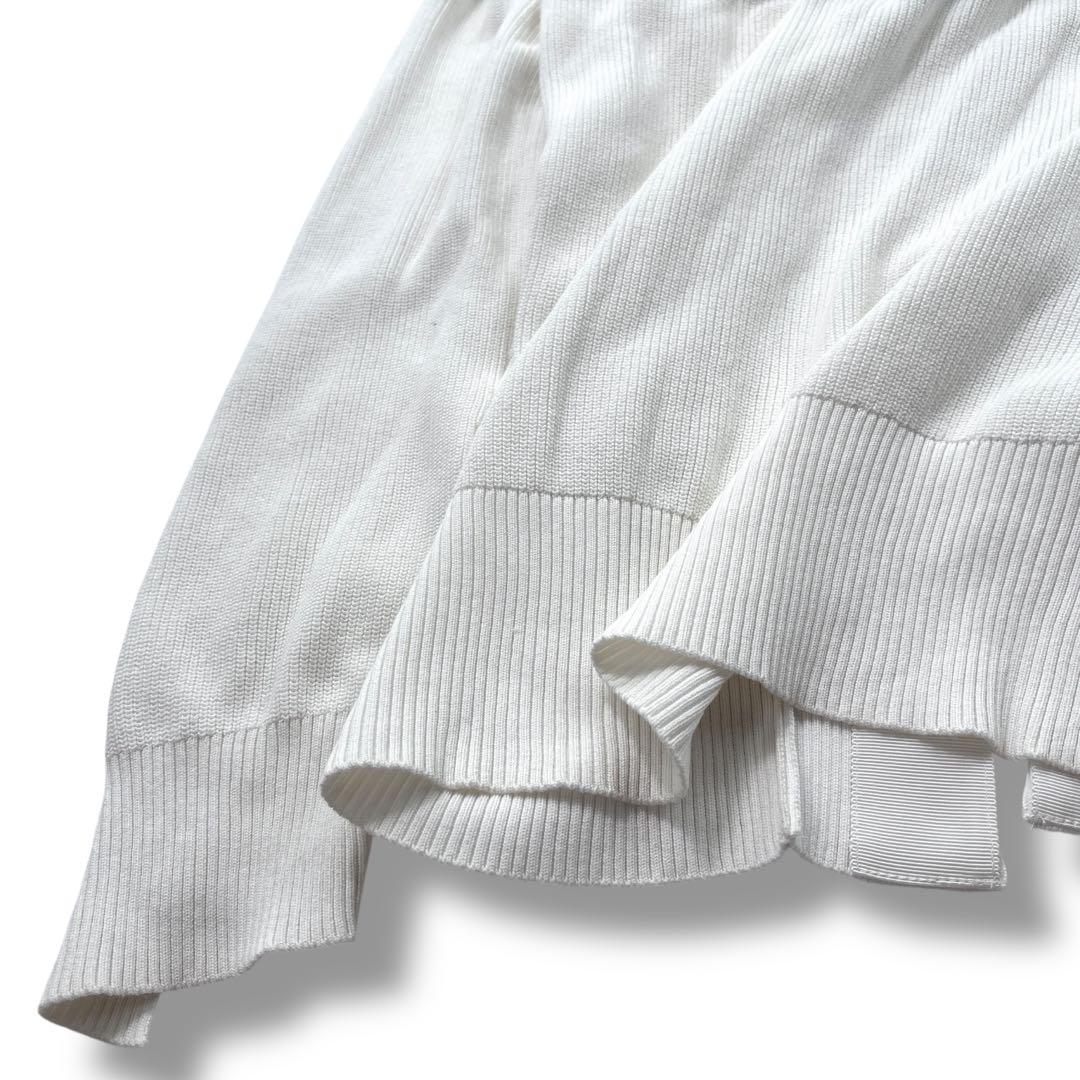 極美品】SACAI サカイ つけ襟 変形　カーディガン　ナポレオン　セーター