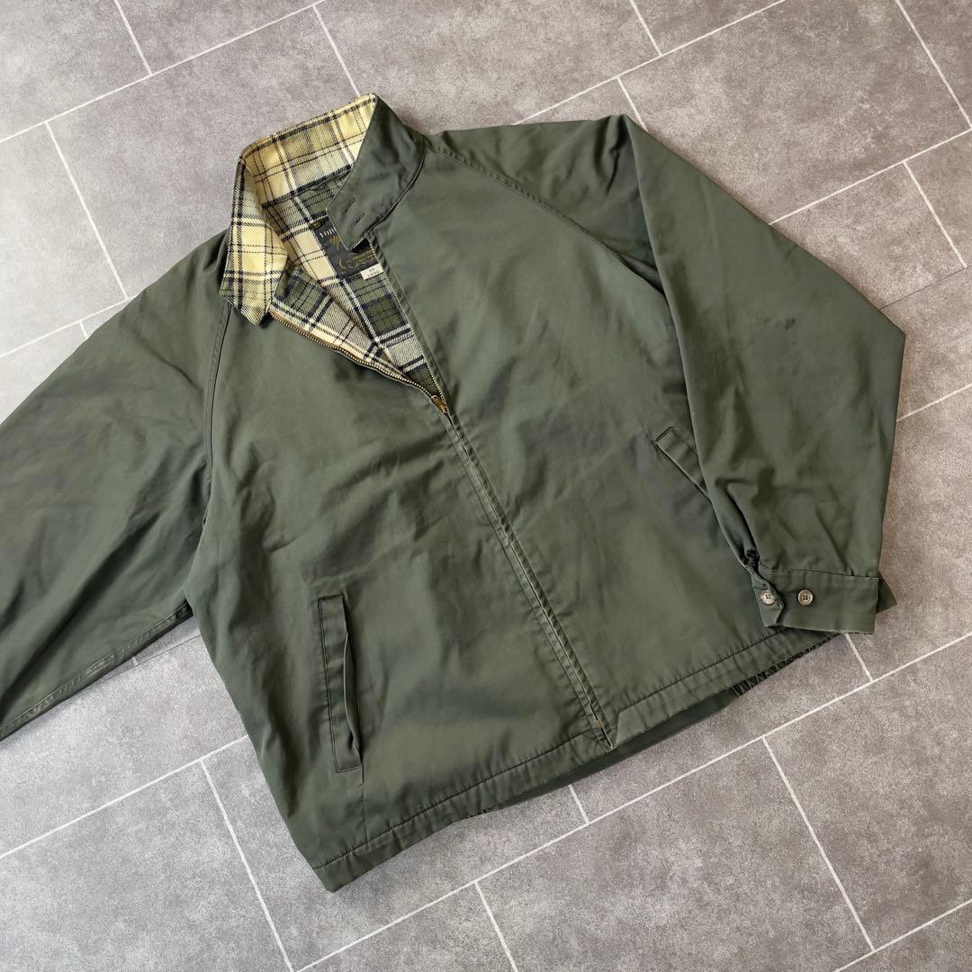 -70s London fog ハリントンジャケット スイングトップ ブルゾン