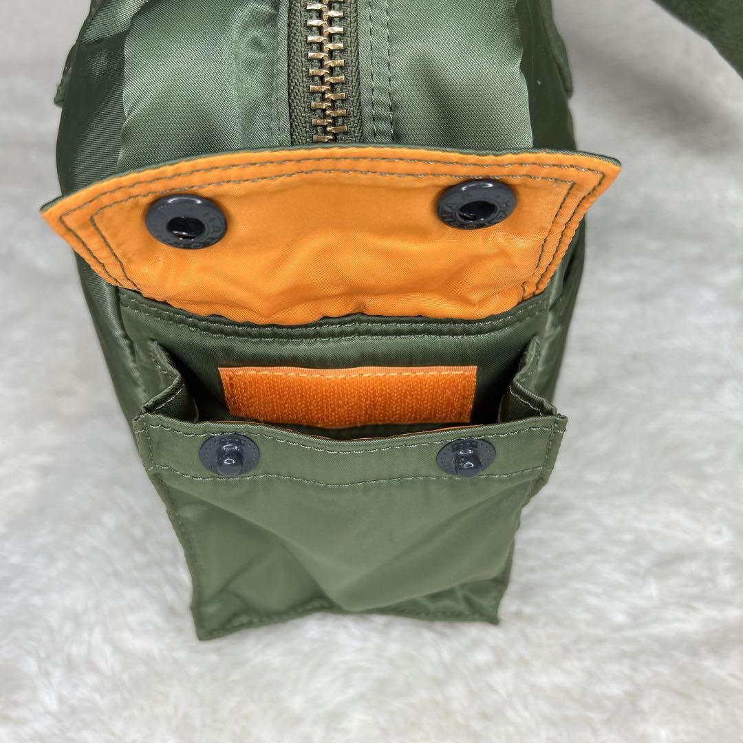 極美品✨ PORTER タンカー ダッフル ボストン バック L セージグリーン