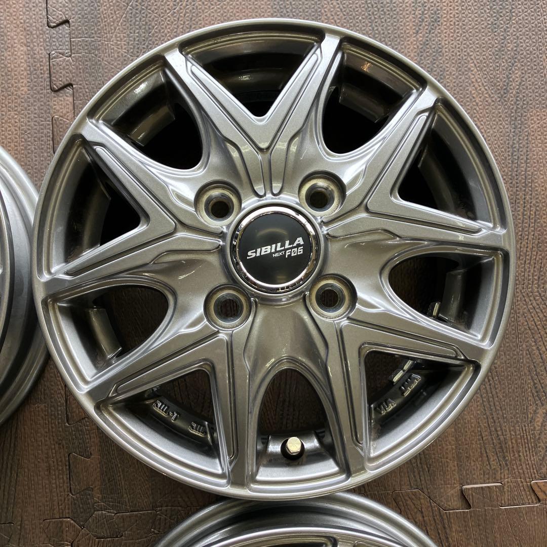 12インチアルミホイール４本セット3.5J 44 SIBILLA