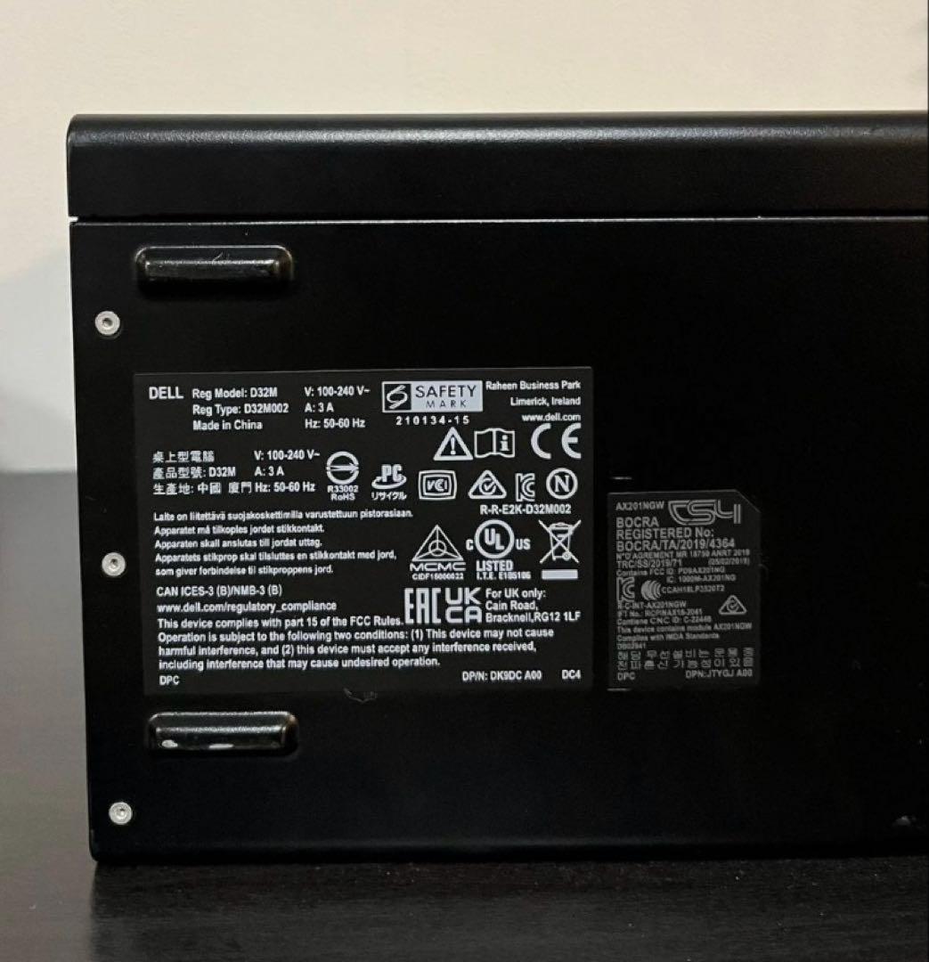 Windowsデスクトップ DELL Inspiron 3910 / i7