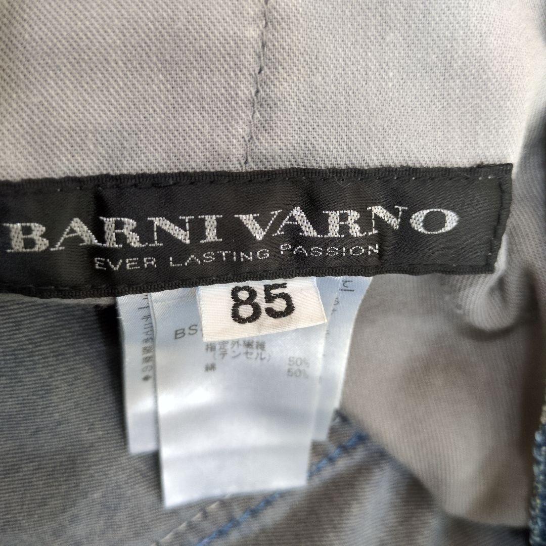 バーニヴァーノ BARNI VARNO　デニム　ワッペン　M（76〜84）