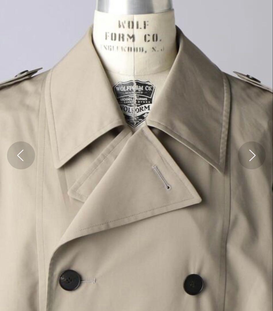 BLAMINK P CO/SI HH TRENCH ベージュ トレンチコート