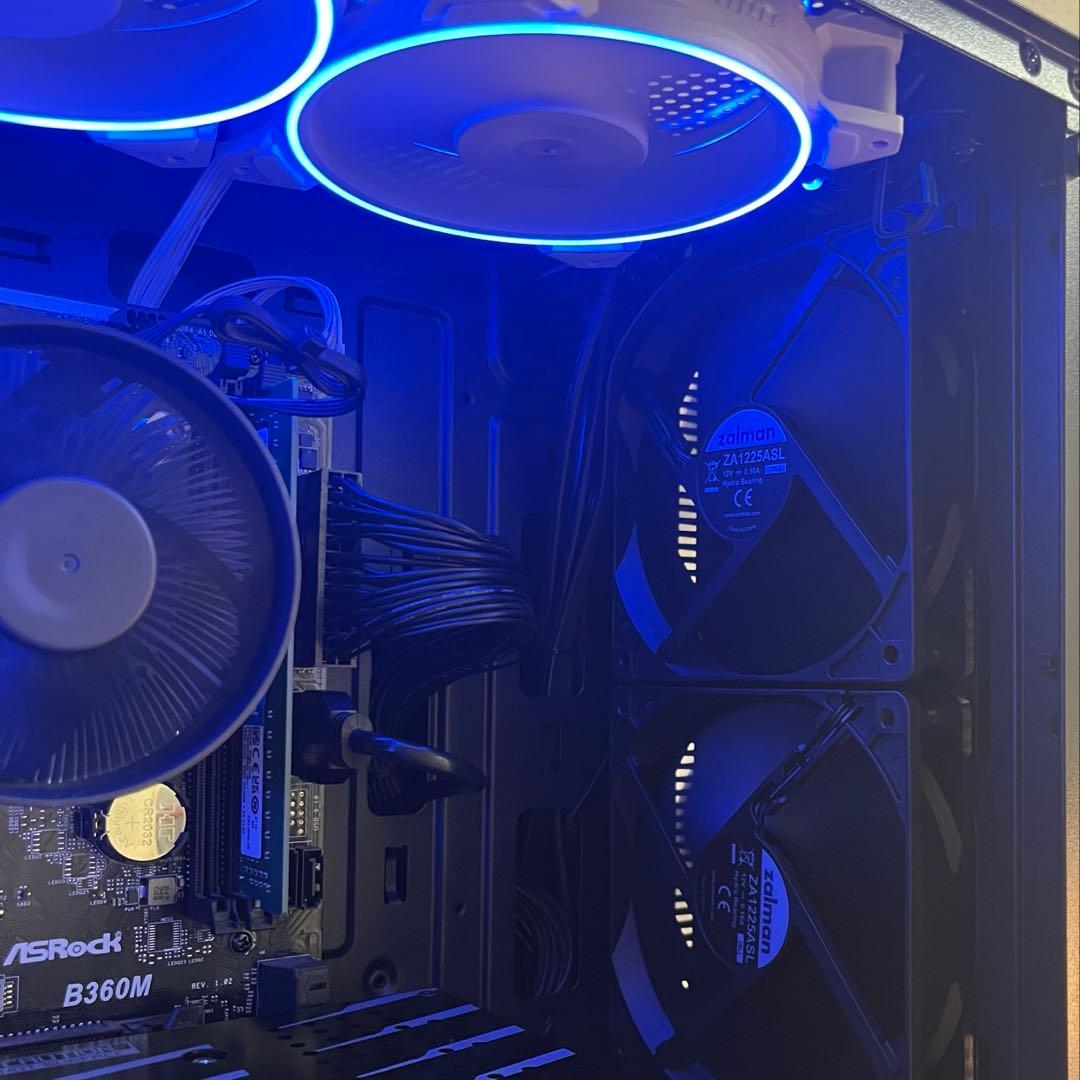 【美品】ゲーミングPC (新品ケース+ARGBファン付1万円相当)