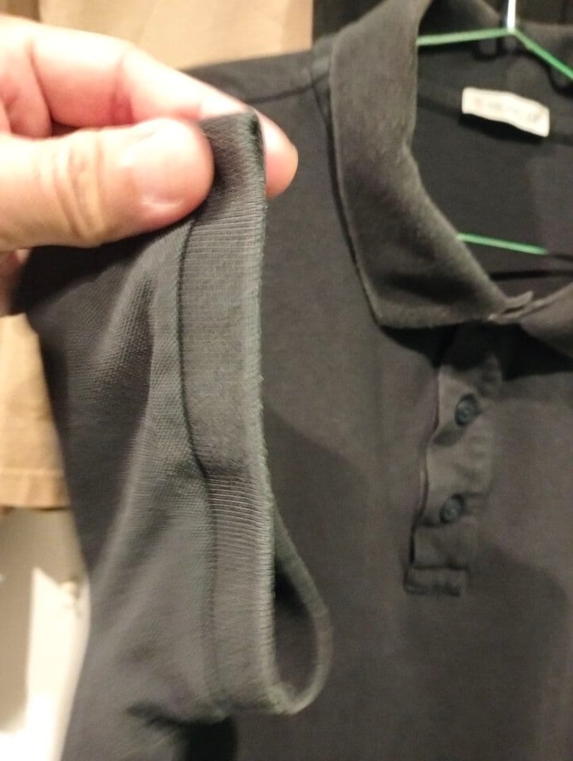 (正規品) MONCLER ポロシャツ / S / Black /