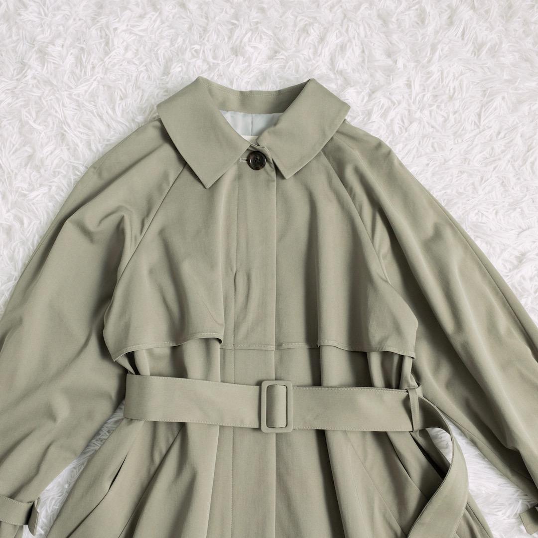 美品 l'atelier du savon ボレロコート トレンチコート