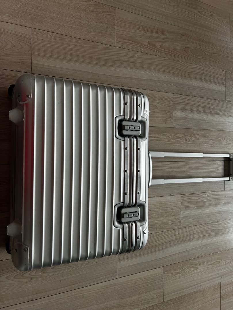 【美品】RIMOWA リモワ パイロットトロリーTOPAS アルミ 2輪