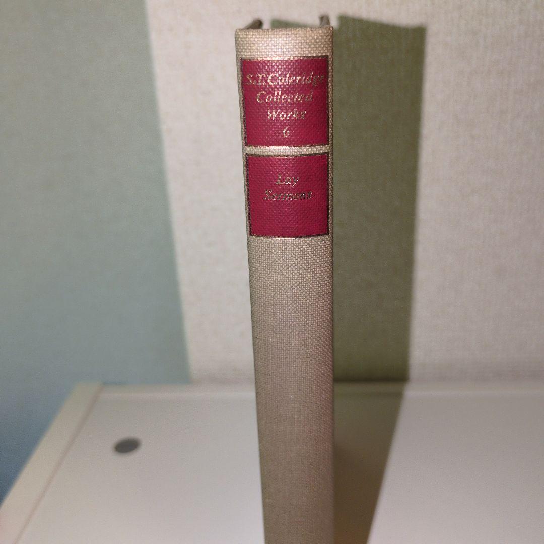 洋書 コールリッジ Coleridge 『政治家必携の書』英語版