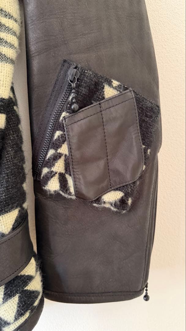 ジャケット・アウター blackmeans / GARA BLANKIE LEATHER JACKET