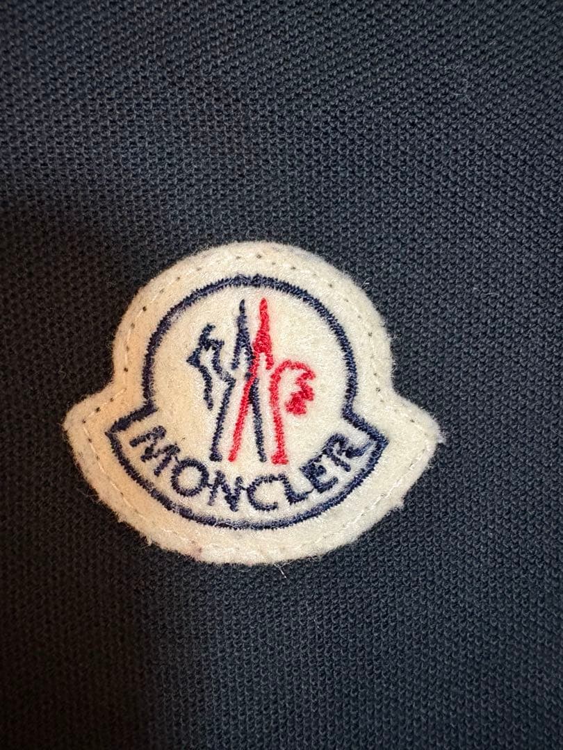 MONCLER ブラック ポロシャツ XSサイズ