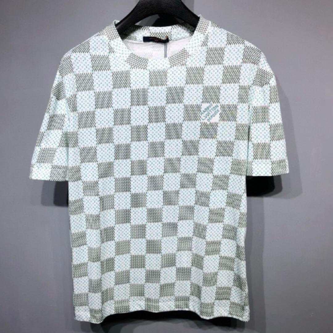 LOUIS VUTTON ダミエニットクルーネックTシャツ ほぼ未使用