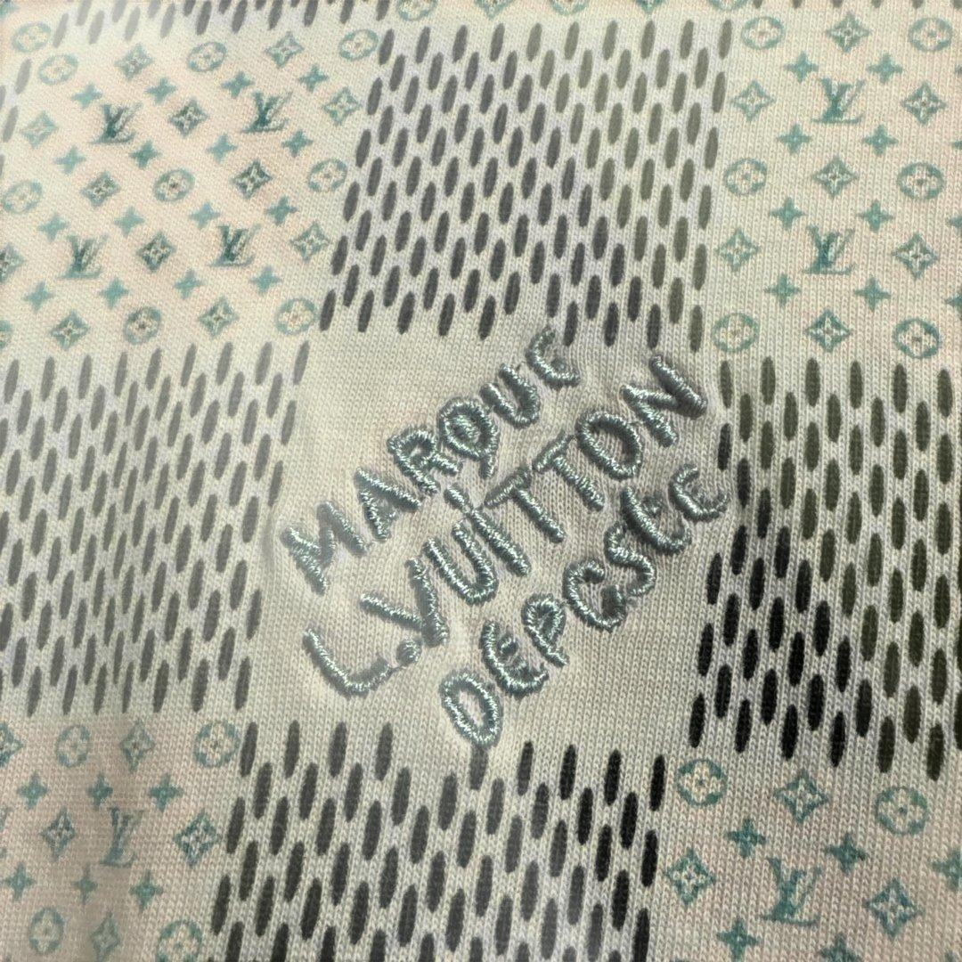 LOUIS VUTTON ダミエニットクルーネックTシャツ ほぼ未使用