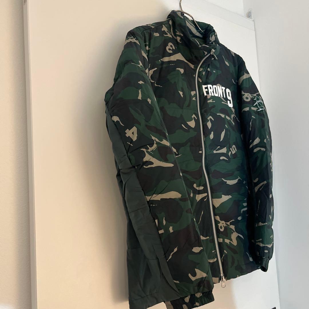【極美品】Munsingwear FRONT9 迷彩 ダウンジャケット