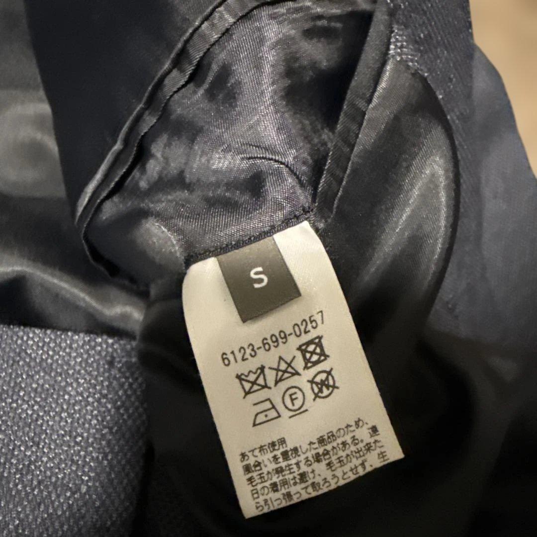 UNITED ARROWS セットアップ バーズアイ 2B ネイビー 美品