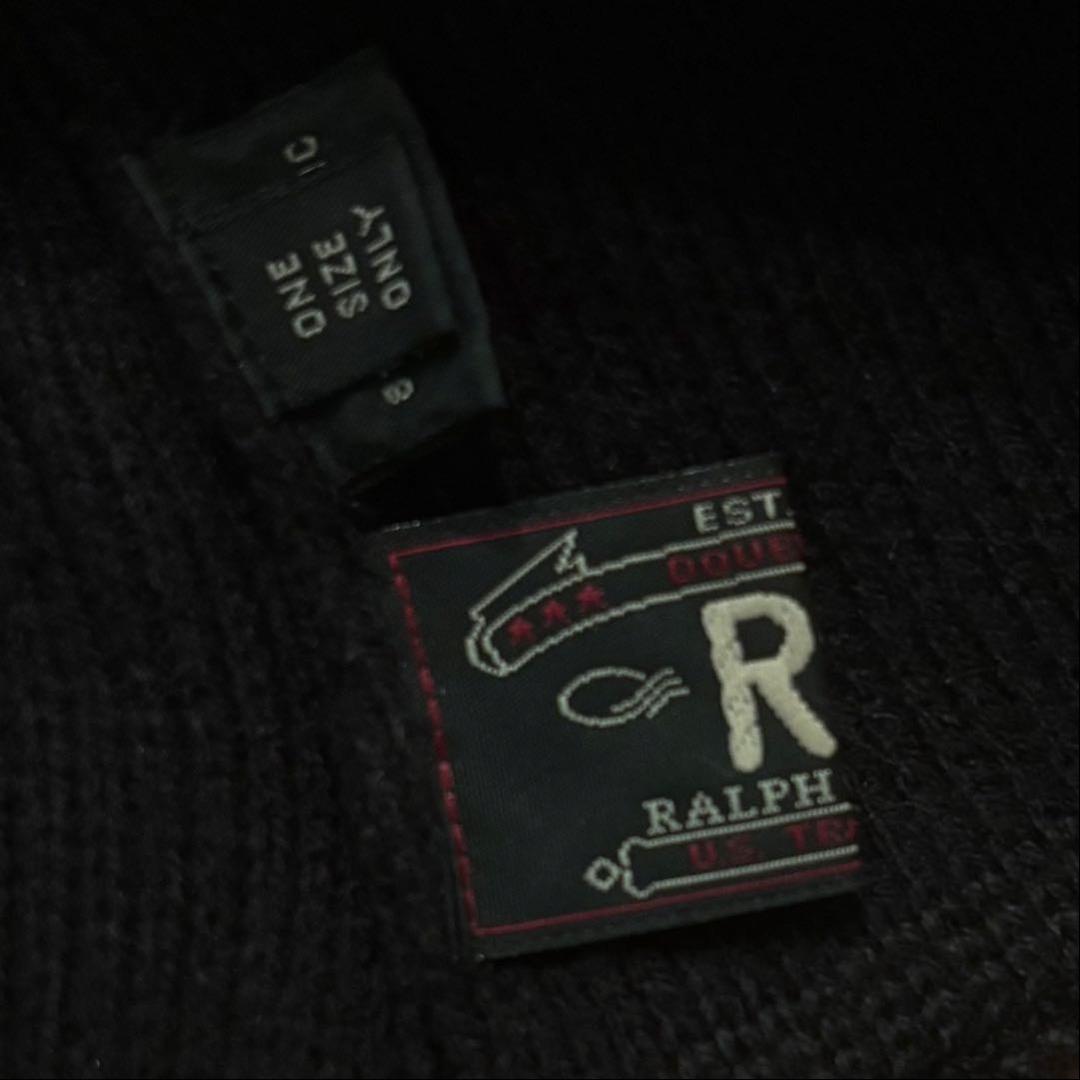 Double RL RRL ダブルアールエル ニット帽 ビーニーキャップPOLO